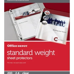Standard Weight Sheet Protectors, 8-1/2