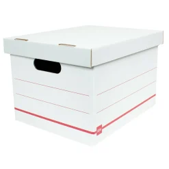 Standard-Duty Corrugated Storage Boxes, Letter/Legal Size, 15