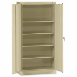 Standard Storage Cabinet, 4 Adjustable Shelves, 18