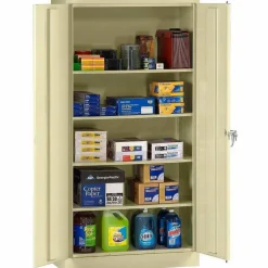 Standard Storage Cabinet, 4 Adjustable Shelves, 18