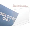 Stand-Up Sign Holder, Horizontal, 8 1/2"H x 11"W