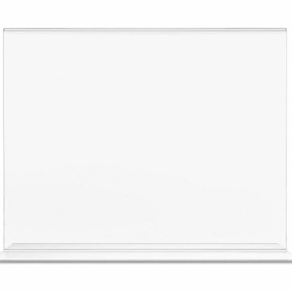 Stand-Up Sign Holder, Horizontal, 8 1/2"H x 11"W