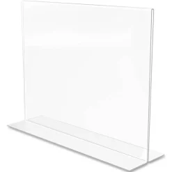 Stand-Up Sign Holder, Horizontal, 8 1/2