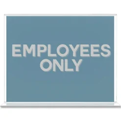 Stand-Up Sign Holder, Horizontal, 8 1/2