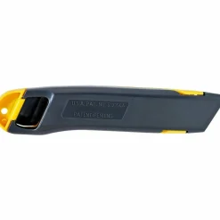 Stanley Bostich Plastic Retractable Utility Knife, 6" Blade , Yellow