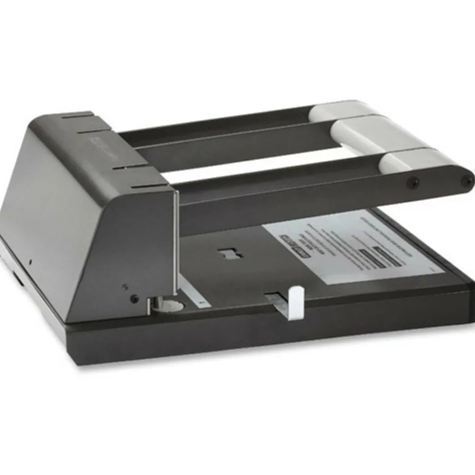 Stanley Bostitch Bostitch Xtreme Duty 2 3 Hole Adjustable Punch With Antimicrobial Protection, Black