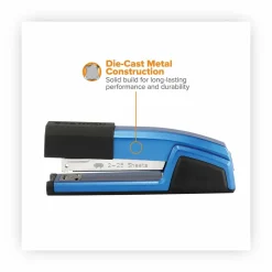 Stanley Bostitch Epic Executive Desktop Business Pro Stapler, Blue