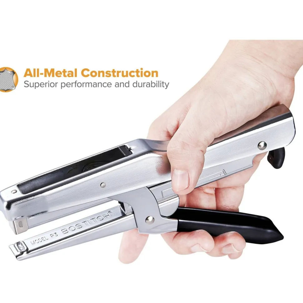 Stanley Bostitch P3 Stapler, Chrome