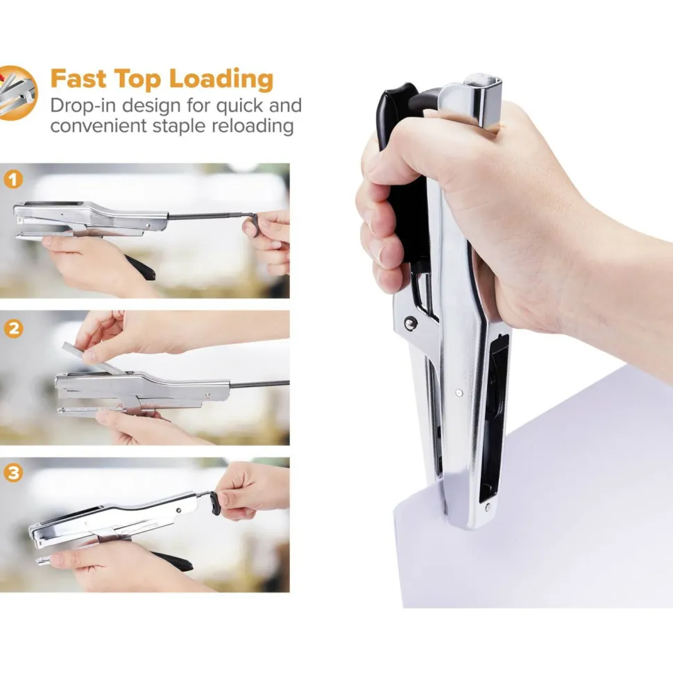 Stanley Bostitch P3 Stapler, Chrome