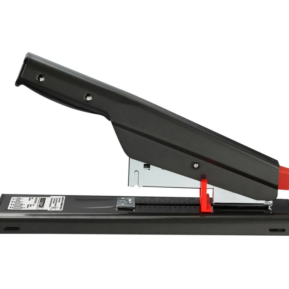 Stanley Bostitch 130-Sheet Heavy-Duty Stapler With Antimicrobial Protection, Black