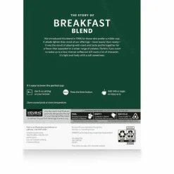 Starbucks Breakfast Blend Coffee K-Cup