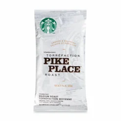 Starbucks Ground Coffee Packets, Pike Place, Medium Roast, 2.5 oz, 18 Packets