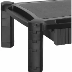 StarTech Adjustable Monitor Riser, Large, Drawer, Monitors up to 32