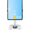 StarTech Adjustable Tablet Stand for Desk, Up to 1kg, Universal Tablet Stand Holder Desk/Wall, Ergonomic Articulating Tablet Mount