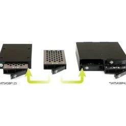 StarTech 4-Bay Mobile Rack Backplane for 2.5in SATA/SAS Drives, TAA
