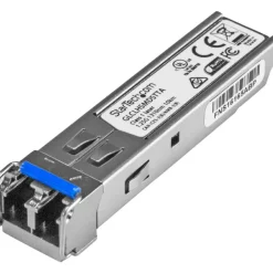 StarTech Cisco GLC-LH-SMD Compatible SFP Module, 1000BASE-LX/LH, 1GE Gigabit Ethernet 1GbE Single Mode Fiber Optic Transceiver, TAA