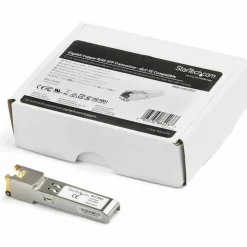 StarTech Cisco GLC-TE Compatible Module - SFP to RJ45 - 1000BASE-T 1G Copper Cat6/Cat5e Industrial Transceiver - Extended Temp 100m