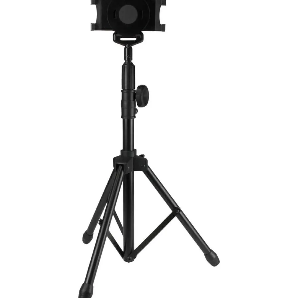 StarTech.com Adjustable Tablet Tripod Stand - For 6.5" to 7.8" Wide Tablets - Height adjustable from 29.3" to 62" (74.5 cm to 157 cm) - Rotate the tablet 360 degrees - Tilt the screen to your preferred viewing angle - Present content with a steady screen