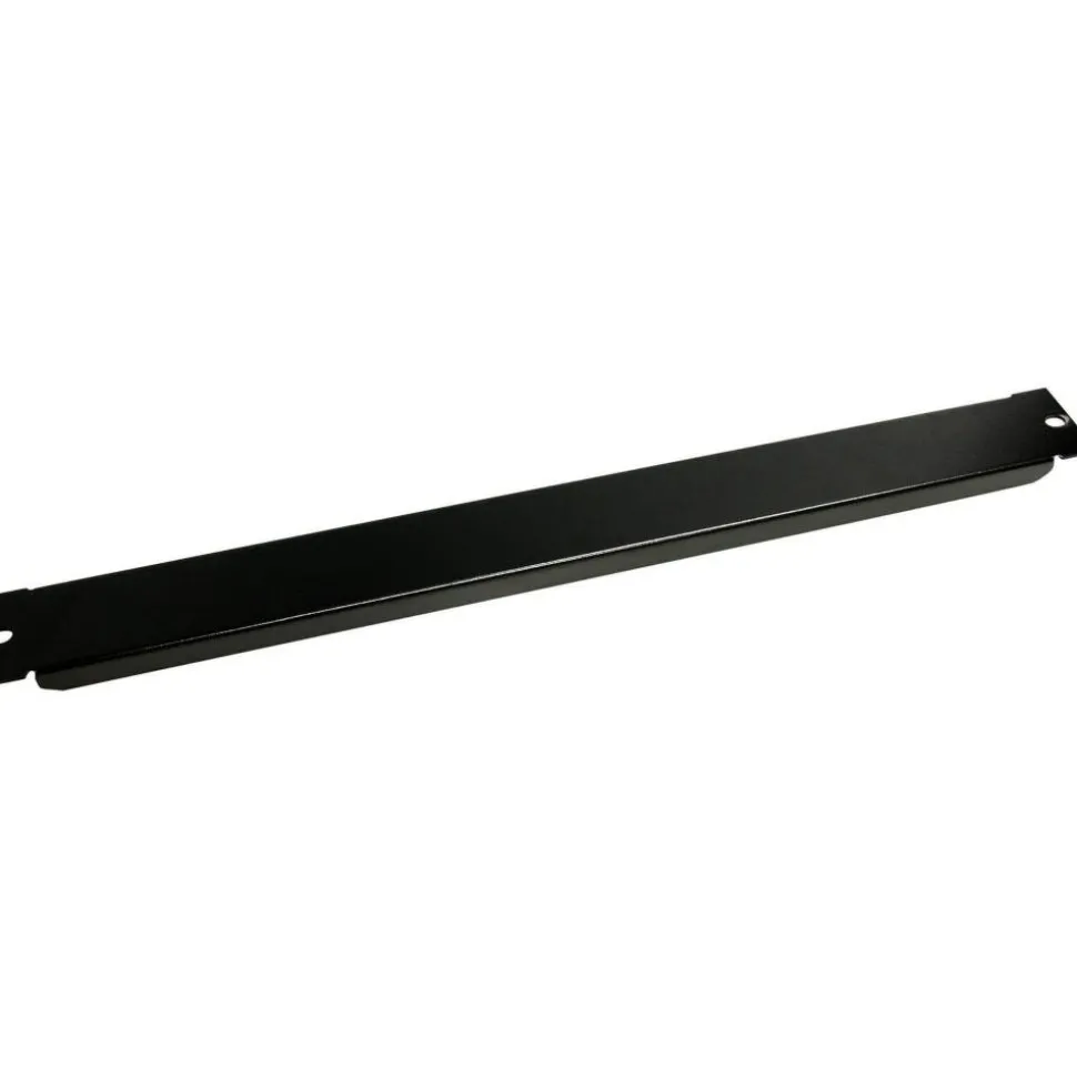 StarTech.com Blanking Panel - 1U - 19in - Steel - Black - Blank Rack Panel - Filler Panel - Rack Mount Panel - Rack Blanks