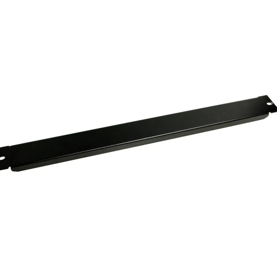 StarTech.com Blanking Panel - 1U - 19in - Steel - Black - Blank Rack Panel - Filler Panel - Rack Mount Panel - Rack Blanks