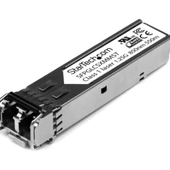 StarTech.com Cisco GLC-SX-MM Compatible SFP Module - 1000BASE-SX Fiber Optical SFP Transceiver - Lifetime Warranty - SFPGLCSXMMST
