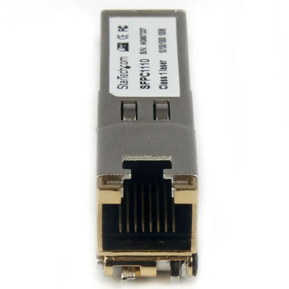 StarTech.com Cisco SFP-GE-T Compatible SFP Module - 1000BASE-T Copper SFP Transceiver - Lifetime Warranty - SFPC1110