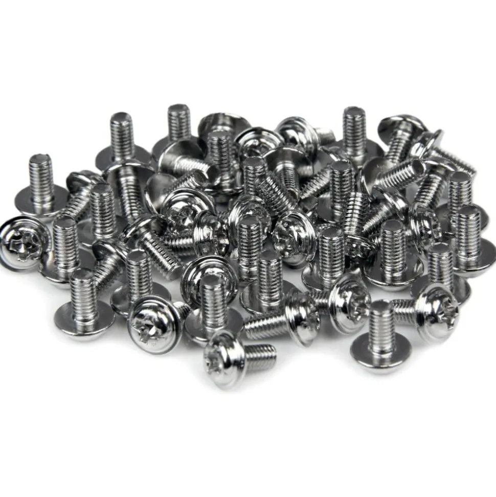 StarTech.com Computer Screws M3x 1/4in Long Standoff - 50 Pack - Computer Assembly Screw - 0.20" - Pan, Hex - SCREWM3