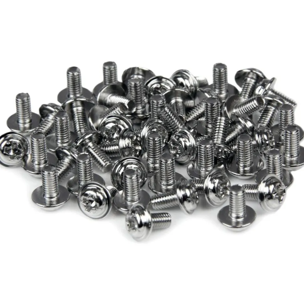StarTech.com Computer Screws M3x 1/4in Long Standoff - 50 Pack - Computer Assembly Screw - 0.20" - Pan, Hex - SCREWM3