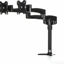 StarTech.com Desk Mount Dual Monitor Arm - Dual Articulating Monitor Arm - Height Adjustable Monitor Mount - For VESA Monitors up to 24