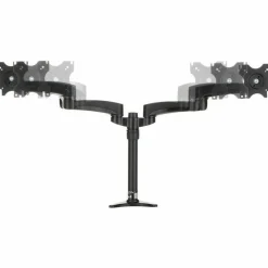 StarTech.com Desk Mount Dual Monitor Arm - Dual Articulating Monitor Arm - Height Adjustable Monitor Mount - For VESA Monitors up to 24