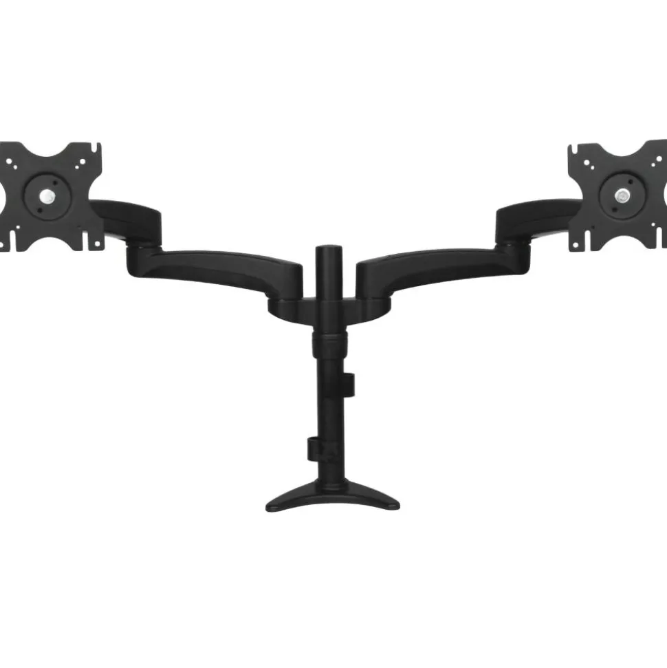 StarTech.com Desk Mount Dual Monitor Arm - Dual Articulating Monitor Arm - Height Adjustable Monitor Mount - For VESA Monitors up to 24"