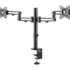 StarTech.com Desk Mount Dual Monitor Arm - Ergonomic VESA Compatible Mount - ARMDUAL3