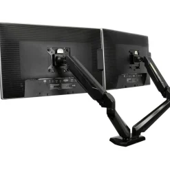 StarTech.com Dual Monitor Arm - USB Hub and Audio Ports in Base - Monitors up to 32