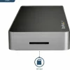 StarTech.com Dual Monitor USB C Dock - Dual 4K Laptop Docking Station - DP/HDMI - Windows/Mac - USB 3.0 SD Card Reader - 60W Power Delivery -