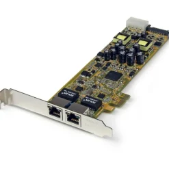 StarTech.com Dual Port PCI Express Gigabit Ethernet PCIe Network Card Adapter