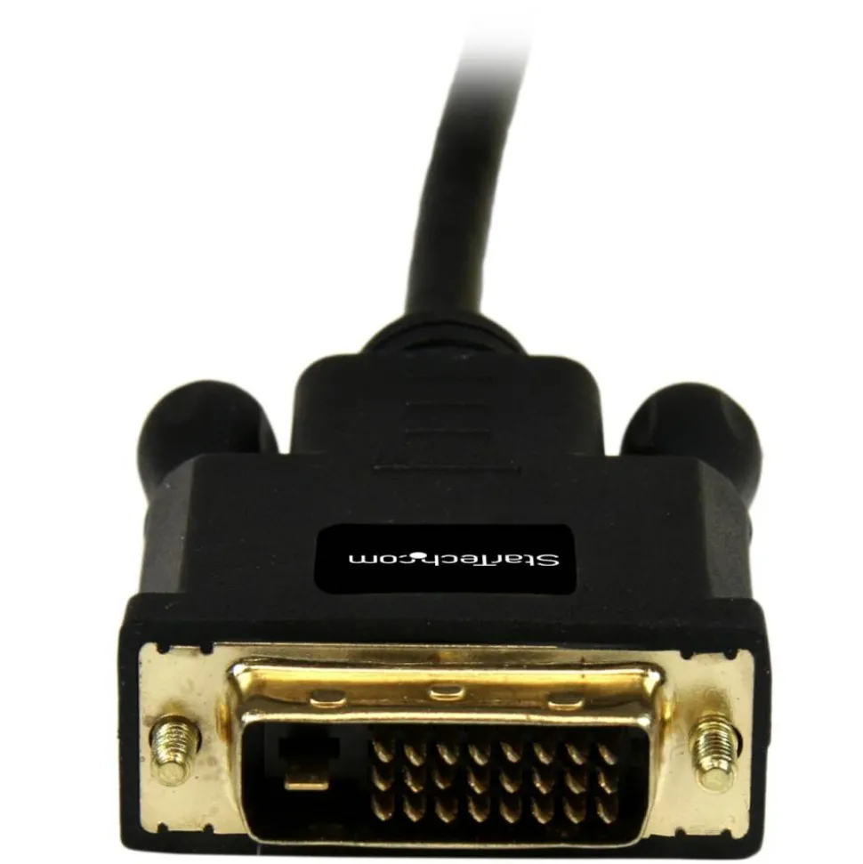 StarTech.com 6 ft Mini DisplayPort to DVI Adapter Converter Cable - Mini DP to DVI 1920x1200 - Black - 6 ft DVI/Mini DisplayPort Video Cable