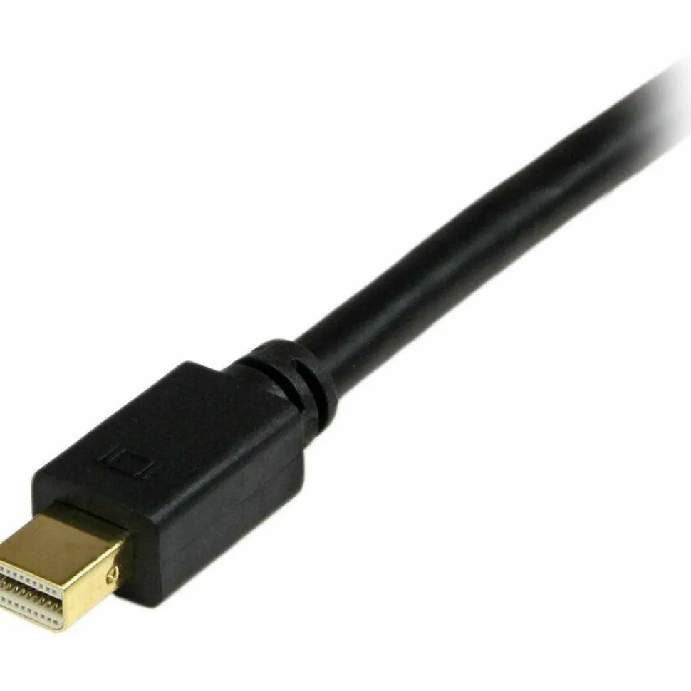 StarTech.com 6 ft Mini DisplayPort to DVI Adapter Converter Cable - Mini DP to DVI 1920x1200 - Black - 6 ft DVI/Mini DisplayPort Video Cable
