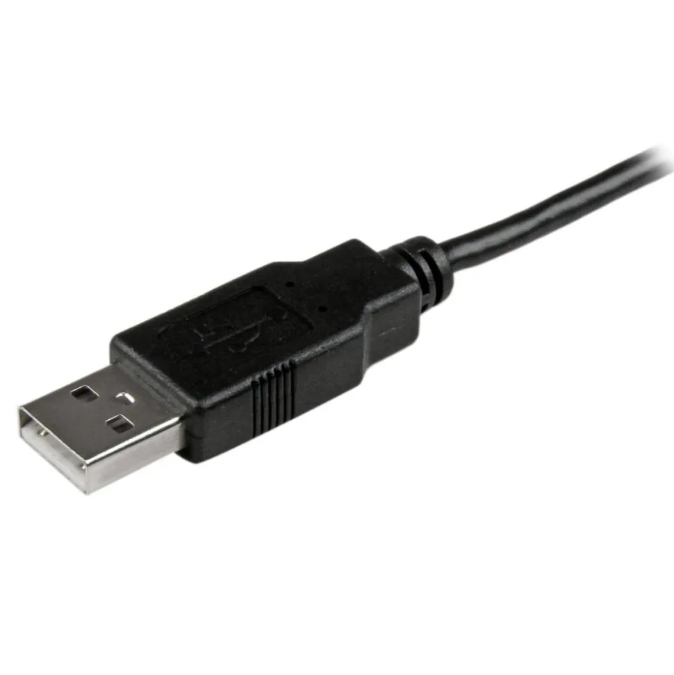 StarTech.com 3 ft Mobile Charge Sync USB to Slim Micro USB Cable - USBAUB3BK