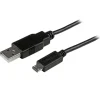 StarTech.com 6 ft Mobile Charge Sync USB to Slim Micro USB Cable - USBAUB6BK