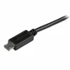 StarTech.com 1 ft Mobile Charge Sync USB to Slim Micro USB Cable - USBAUB1BK