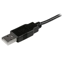 StarTech.com 1 ft Mobile Charge Sync USB to Slim Micro USB Cable - USBAUB1BK