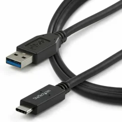StarTech.com 3ft 1m USB to USB C Cable - USB 3.1 10Gpbs - USB-IF Certified - USB A to USB C Cable - USB 3.1 Type C Cable - USB31AC1M
