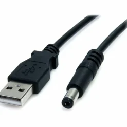 StarTech.com 3 ft USB to Type M Barrel 5V DC Power Cable - Charge your 5V DC devices using your computer USB port - USB2TYPEM