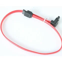 StarTech.com 18in Latching SATA to Right Angle SATA Serial ATA Cable - A space-saving, latching right angle SATA hard drive cable, - LSATA18RA1