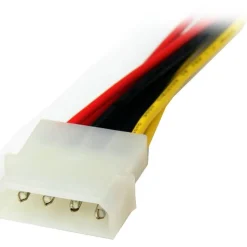StarTech.com 12in LP4 to 2x SATA Power Y Cable Adapter - Power two SATA drives from a single LP4 power supply connector. - PYO2LP4SATA