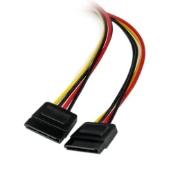 StarTech.com 12in LP4 to 2x SATA Power Y Cable Adapter - Power two SATA drives from a single LP4 power supply connector. - PYO2LP4SATA