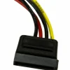 StarTech.com 6in 4 Pin LP4 to SATA Power Cable Adapter - Power a Serial ATA hard drive from a conventional LP4 power supply connection - SATAPOWADAP