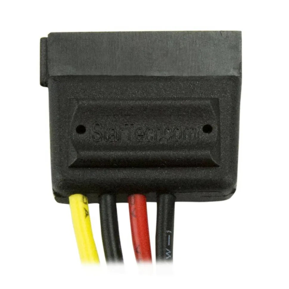 StarTech.com 6in 4 Pin LP4 to SATA Power Cable Adapter - Power a Serial ATA hard drive from a conventional LP4 power supply connection - SATAPOWADAP