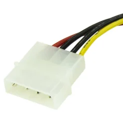 StarTech.com 6in 4 Pin LP4 to SATA Power Cable Adapter - Power a Serial ATA hard drive from a conventional LP4 power supply connection - SATAPOWADAP
