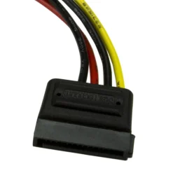 StarTech.com 6in 4 Pin LP4 to SATA Power Cable Adapter - Power a Serial ATA hard drive from a conventional LP4 power supply connection - SATAPOWADAP